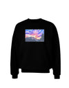 Colorado Rainbow Sunset Watercolor Adult Dark Sweatshirt-Sweatshirts-TooLoud-Black-Small-Davson Sales