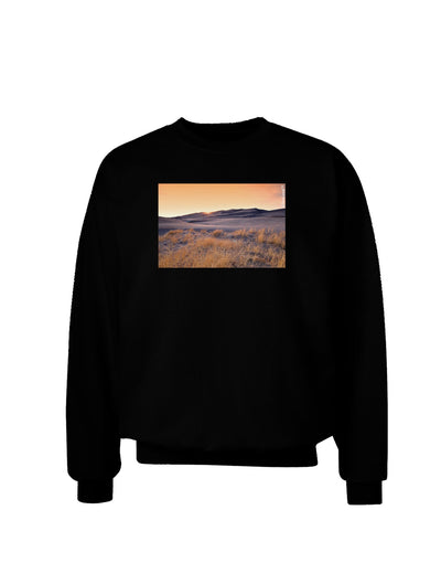 Colorado Sand Dunes Adult Dark Sweatshirt-Sweatshirts-TooLoud-Black-Small-Davson Sales