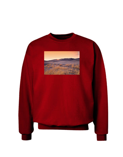 Colorado Sand Dunes Adult Dark Sweatshirt-Sweatshirts-TooLoud-Deep-Red-Small-Davson Sales