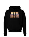 Colorado Sand Dunes Cutout Dark Hoodie Sweatshirt-Hoodie-TooLoud-Black-Small-Davson Sales