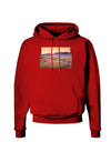 Colorado Sand Dunes Cutout Dark Hoodie Sweatshirt-Hoodie-TooLoud-Red-Small-Davson Sales