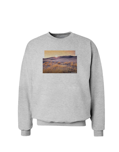 Colorado Sand Dunes Cutout Sweatshirt-Sweatshirts-TooLoud-AshGray-Small-Davson Sales