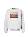 Colorado Sand Dunes Cutout Sweatshirt-Sweatshirts-TooLoud-White-Small-Davson Sales