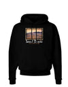 Colorado Sand Dunes Text Dark Hoodie Sweatshirt-Hoodie-TooLoud-Black-Small-Davson Sales