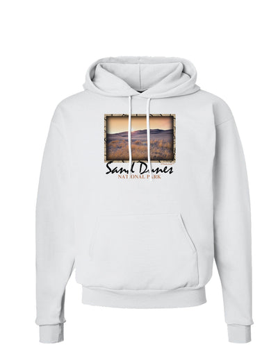 Colorado Sand Dunes Text Hoodie Sweatshirt-Hoodie-TooLoud-White-Small-Davson Sales