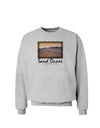 Colorado Sand Dunes Text Sweatshirt-Sweatshirts-TooLoud-AshGray-Small-Davson Sales