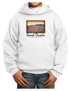 Colorado Sand Dunes Text Youth Hoodie Pullover Sweatshirt-Youth Hoodie-TooLoud-White-XS-Davson Sales