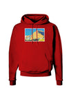 Colorado Snowy Mtns WaterColor Dark Hoodie Sweatshirt-Hoodie-TooLoud-Red-Small-Davson Sales