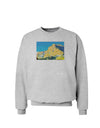 Colorado Snowy Mtns WaterColor Sweatshirt-Sweatshirts-TooLoud-AshGray-Small-Davson Sales