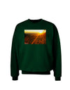 Colorado Sunset Adult Dark Sweatshirt-Sweatshirts-TooLoud-Deep-Forest-Green-Small-Davson Sales