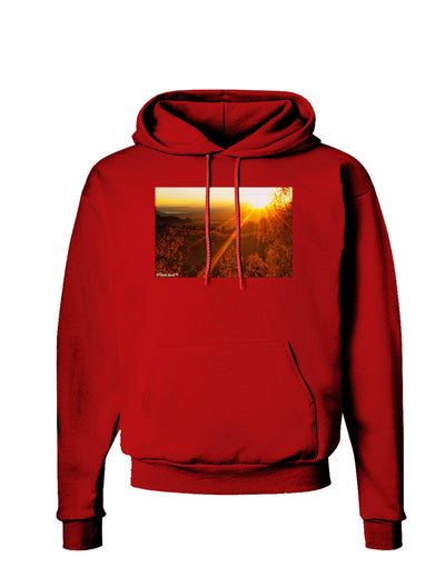 Colorado Sunset Dark Hoodie Sweatshirt-Hoodie-TooLoud-Red-Small-Davson Sales