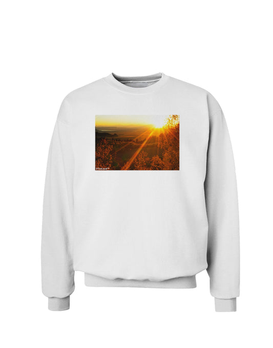 Colorado Sunset Sweatshirt-Sweatshirts-TooLoud-White-Small-Davson Sales