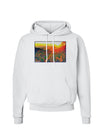 Colorado Sunset Watercolor Hoodie Sweatshirt-Hoodie-TooLoud-White-Small-Davson Sales