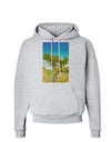 Colorado Tree Watercolor Hoodie Sweatshirt-Hoodie-TooLoud-AshGray-Small-Davson Sales