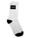 Colorado - United States Shaped Adult Crew Socks - Exclusively by TooLoud-Socks-TooLoud-White-Ladies-4-6-Davson Sales