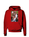 Colorado Waterfall Scene Dark Hoodie Sweatshirt-Hoodie-TooLoud-Red-Small-Davson Sales