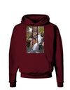 Colorado Waterfall Scene Text Dark Hoodie Sweatshirt-Hoodie-TooLoud-Maroon-Small-Davson Sales