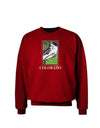 Colorado White River Text Adult Dark Sweatshirt-Sweatshirts-TooLoud-Deep-Red-Small-Davson Sales