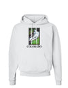 Colorado White River Text Hoodie Sweatshirt-Hoodie-TooLoud-White-Small-Davson Sales