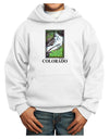 Colorado White River Text Youth Hoodie Pullover Sweatshirt-Youth Hoodie-TooLoud-White-XS-Davson Sales