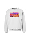 Colorful Colorado Mountains Sweatshirt-Sweatshirts-TooLoud-White-Small-Davson Sales