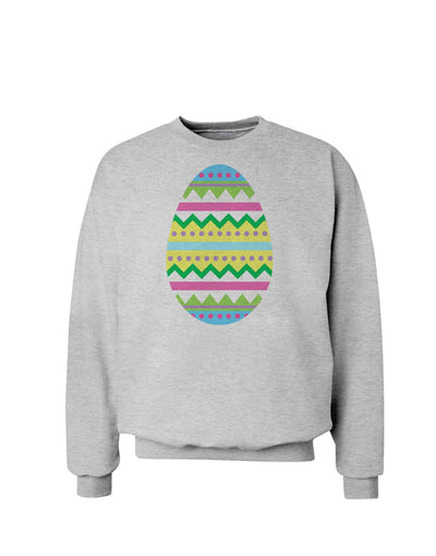 Colorful Easter Egg Sweatshirt-Sweatshirts-TooLoud-AshGray-Small-Davson Sales