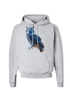 Colorful Great Horned Owl Hoodie Sweatshirt-Hoodie-TooLoud-AshGray-Small-Davson Sales