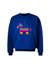 Colorful Hanging Pinata Design Adult Dark Sweatshirt by TooLoud-Sweatshirts-TooLoud-Deep-Royal-Blue-Small-Davson Sales