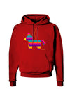 Colorful Hanging Pinata Design Dark Hoodie Sweatshirt by TooLoud-Hoodie-TooLoud-Red-Small-Davson Sales