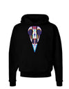 Colorful Mystic Bird Skull Calavera Day of the Dead Dark Hoodie Sweatshirt-Hoodie-TooLoud-Black-Small-Davson Sales