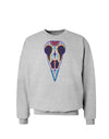 Colorful Mystic Bird Skull Calavera Day of the Dead Sweatshirt-Sweatshirts-TooLoud-AshGray-Small-Davson Sales