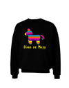 Colorful Pinata Design - Cinco de Mayo Adult Dark Sweatshirt by TooLoud-Sweatshirts-TooLoud-Black-Small-Davson Sales