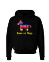 Colorful Pinata Design - Cinco de Mayo Dark Hoodie Sweatshirt by TooLoud-Hoodie-TooLoud-Black-Small-Davson Sales