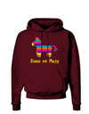 Colorful Pinata Design - Cinco de Mayo Dark Hoodie Sweatshirt by TooLoud-Hoodie-TooLoud-Maroon-Small-Davson Sales