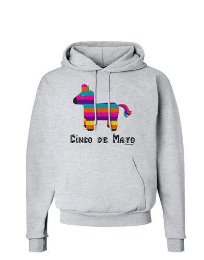 Colorful Pinata Design - Cinco de Mayo Hoodie Sweatshirt by TooLoud-Hoodie-TooLoud-AshGray-Small-Davson Sales