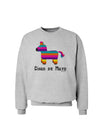 Colorful Pinata Design - Cinco de Mayo Sweatshirt by TooLoud-Sweatshirts-TooLoud-AshGray-Small-Davson Sales