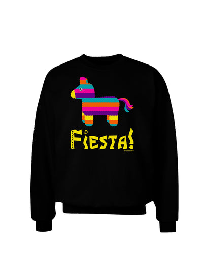 Colorful Pinata Design - Fiesta Adult Dark Sweatshirt by TooLoud-Sweatshirts-TooLoud-Black-Small-Davson Sales