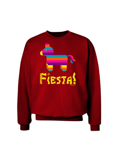 Colorful Pinata Design - Fiesta Adult Dark Sweatshirt by TooLoud-Sweatshirts-TooLoud-Deep-Red-Small-Davson Sales