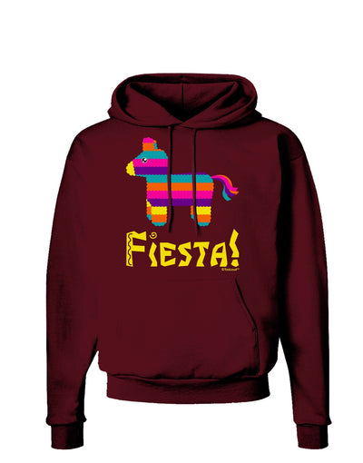 Colorful Pinata Design - Fiesta Dark Hoodie Sweatshirt by TooLoud-Hoodie-TooLoud-Maroon-Small-Davson Sales