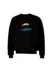 Colorful Swordfish Watercolor Adult Dark Sweatshirt-Sweatshirts-TooLoud-Black-Small-Davson Sales