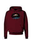 Colorful Swordfish Watercolor Dark Hoodie Sweatshirt-Hoodie-TooLoud-Maroon-Small-Davson Sales