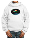 Colorful Swordfish Watercolor Youth Hoodie Pullover Sweatshirt-Youth Hoodie-TooLoud-White-XS-Davson Sales