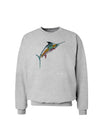 Colorful Vector Swordfish Sweatshirt-Sweatshirts-TooLoud-AshGray-Small-Davson Sales