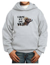 Come At Me Bro Big Horn Youth Hoodie Pullover Sweatshirt-Youth Hoodie-TooLoud-Ash-XS-Davson Sales
