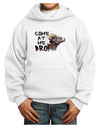 Come At Me Bro Big Horn Youth Hoodie Pullover Sweatshirt-Youth Hoodie-TooLoud-White-XS-Davson Sales