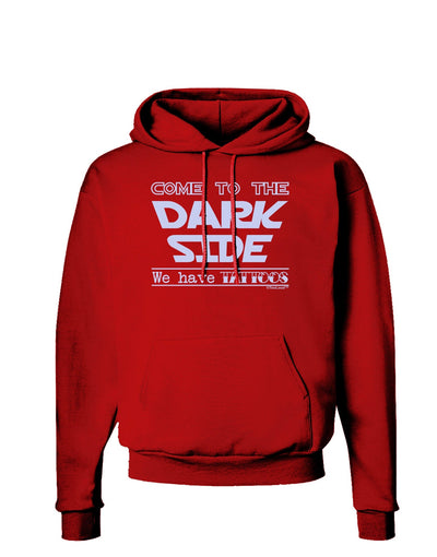 Come To The Dark Side - Tattoos Dark Hoodie Sweatshirt by-Hoodie-TooLoud-Red-Small-Davson Sales