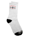 Commemorate the Tragic Events of 9/11 with Adult Crew Socks - TooLoud-Socks-TooLoud-White-Ladies-4-6-Davson Sales