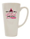 Conical Latte Coffee Mug - A Bewitching Addition to Your Drinkware Collection - TooLoud-Conical Latte Mug-TooLoud-White-Davson Sales