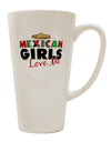 Conical Latte Coffee Mug - A Favorite Among Mexican Women-Conical Latte Mug-TooLoud-White-Davson Sales