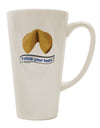 Conical Latte Coffee Mug - A Perfect Companion for Following Your Heart - TooLoud-Conical Latte Mug-TooLoud-White-Davson Sales